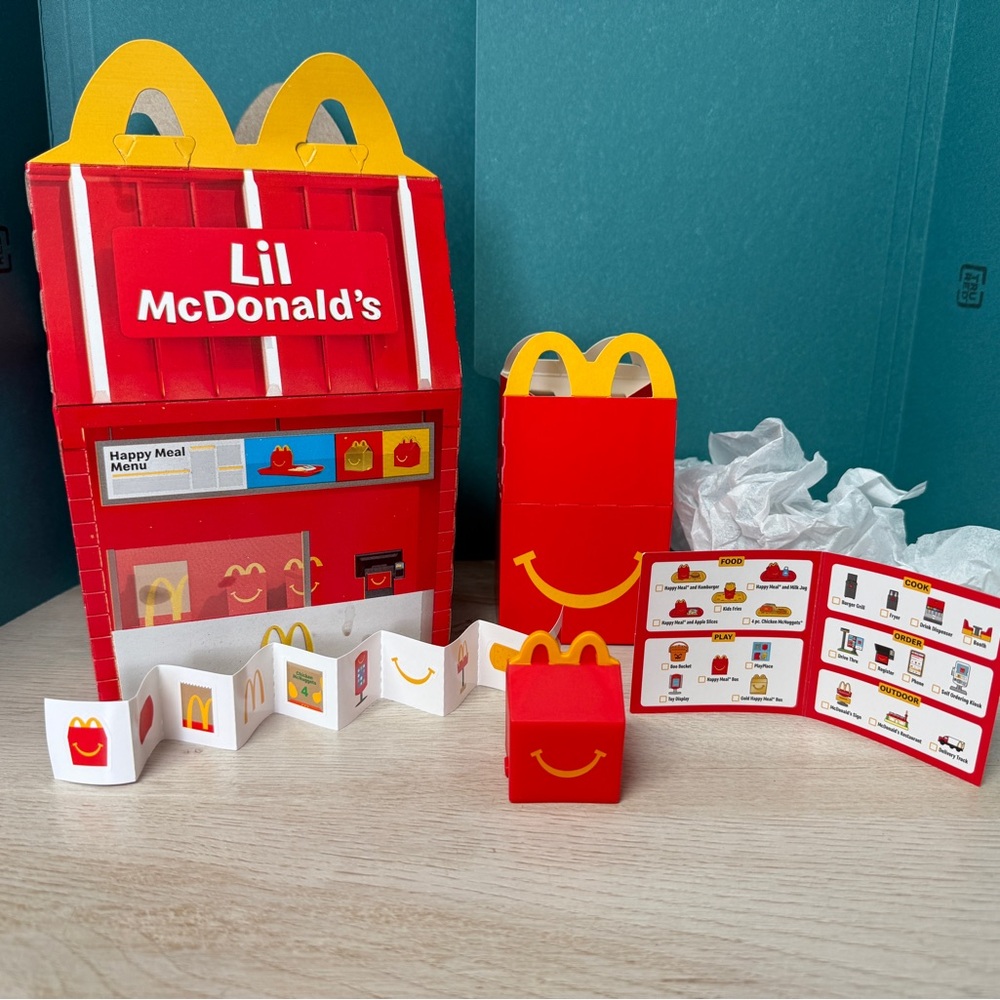New Lil McDonalds #3 Happy Meal Toy with Code for Drive Thru Dash Game